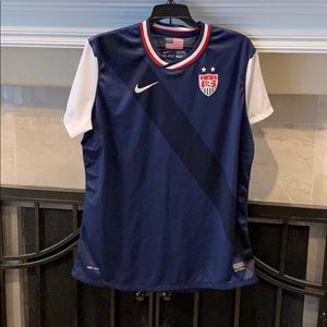 Nike 2012 USA Soccer Authentic Away Jersey